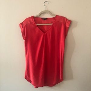 Express cap sleeve top